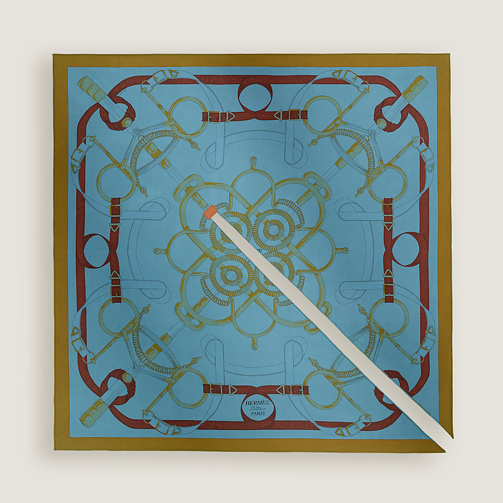 Eperon d'Or cavaliere scarf 90 | Hermès USA